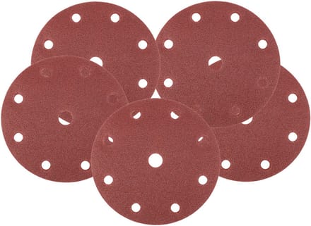 Grupa Topex - Schuurpapier - 150mm - P80 - 9 Gaten