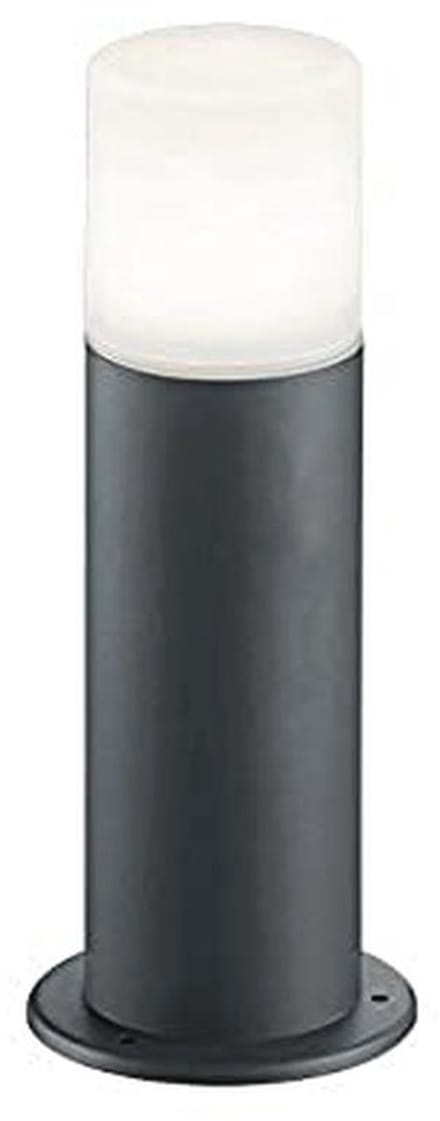Buitenlamp Aluminium Antraciet met Kunststof Wit - IP44 Waterdicht