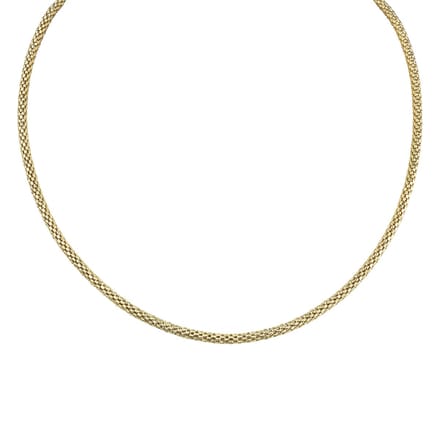 Celesta Silber Collier 925 Silber vergoldet