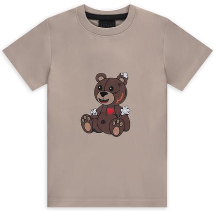 Aspact Kids Teddy Tee Taupe Größe: 152 | T-Shirts Outlet | kids | Schwarz