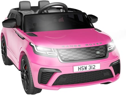 Triumpunpre - Elektrische Kinderauto 12V - Bluetooth - Afstandsbediening (Roze, 3-6j)