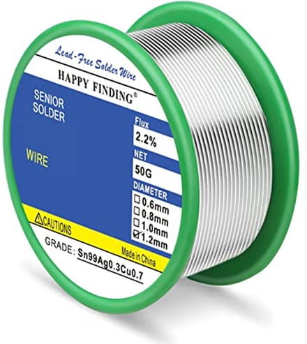 Loodvrije Soldeertin met Harskern - 50g
