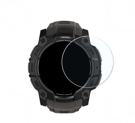 Strap-it Screenprotector van gehard glas - geschikt voor de Garmin Instinct 3 - 45mm