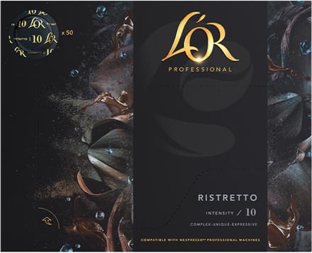 Douwe Egberts L'or professional discs Intensity 10 | Ristretto | pak van 50 discs
