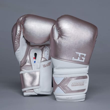 Joyagear Performance V2 Velcro Bokshandschoenen - Roze/Wit (Beschikbaar in verschillende maten)