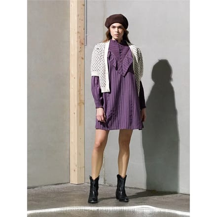 Damesjurk met lange mouwen, halflang Atelier Rêve Irhazel