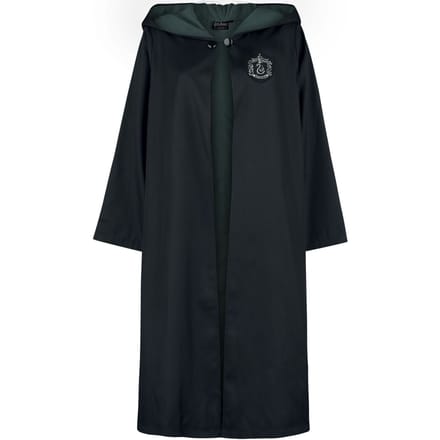 Harry Potter Cape - Slytherin - S-M tot XXL-3XL - zwart