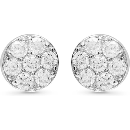 Luxenter Cirkel 925 Sterling Zilveren Oorbellen