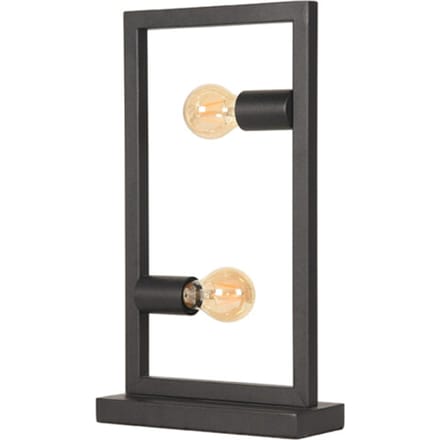 LABEL51 - Tafellamp Quadrato - Zwart - 10x20x45cm