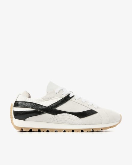 VIA VAI Scott Nala Sneakers Dames - Su�de,Textiel,Leer - Wit