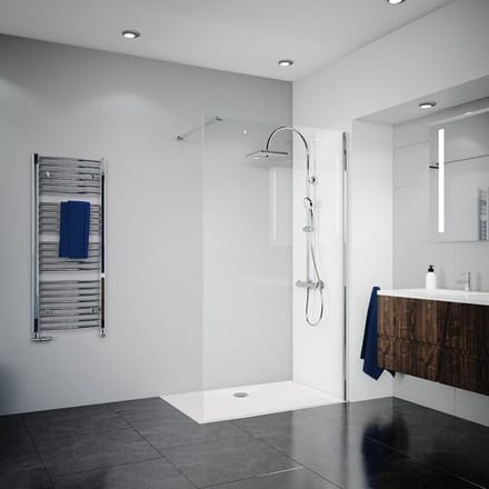 Breuer Panorama Walk-In side panel SW-alone 100 x 200 cm, 3338.005.001.005