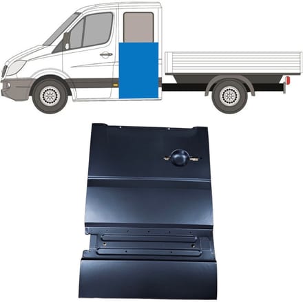 Reparatie plaatwerk achterste deuren voor Volkswagen Crafter 2005-2017 / Links