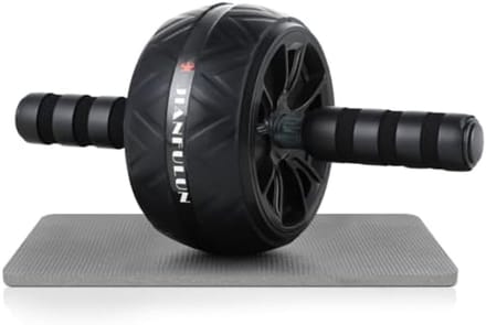 PromoHome Fitness Roller met Kniebeschermer - Effectieve Buikspiertraining