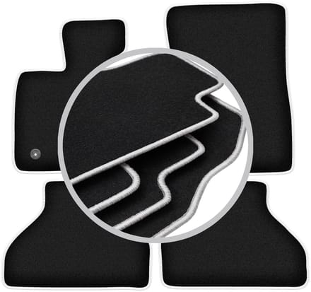 CARLUX-SILVER automatten voor: BMW X6 E71 SUV (2008-2014)