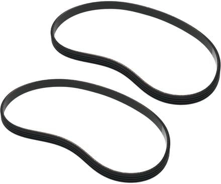 Dailygoods- Motor V-riem 470 mm - 4-rib ontwerp - 2 stuks - Rubber