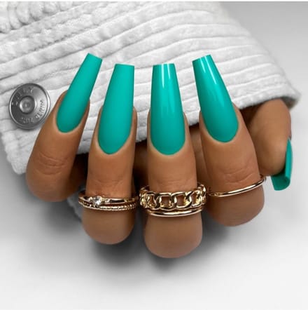 Lilly nails nagellak Ultra cyan