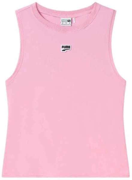 Puma Downtown Mouwloos T-shirt Roze M Vrouw