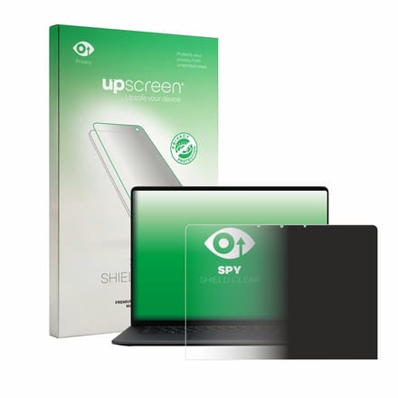 upscreen - privacy screenprotector voor Microsoft Surface Laptop 15" 2026 - Folie Beschermfolie Blauwlichtfilter
