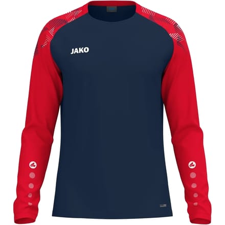Jako Sonic Longsleeve Heren - Marine / Rood | Maat: S