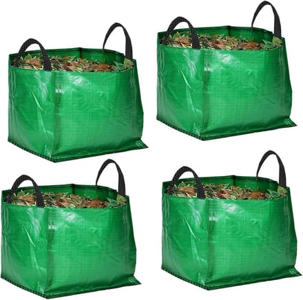Grote Tuinafvalzakken 120 Liter - Set van 4 Sterke Zakken