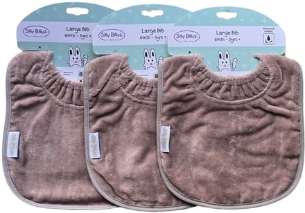 Silly Billyz Towel Large slab Taupe per 3 stuks