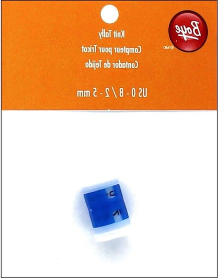 Gebreide Tally - Standaard Teller - Handwerk Projecten - Compact Ontwerp - 8.89 x 7.32 cm - Niet gespecificeerd