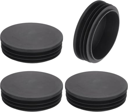 Ronde Kunststof Eindkappen voor Buisprofielen - 4 Stuks Glijdoppen 100 mm