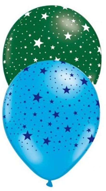 Daily Style – Ballonnen – Stars – 10 stuks – Feestdecoratie