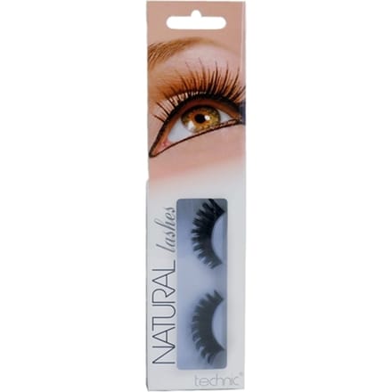 Technic Natural Lashes False Eyelashes A13 1 Paar