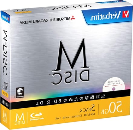Archief Blu-ray Discs - BD-R DL - Data Archivering - 1000 Jaar Levensduur - 50GB 5 Stuks - Bedrukbaar Oppervlak