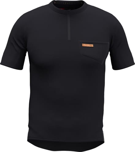 Leatt Mtb Trail 3.0 Korte Mouw Wielertrui Zwart S