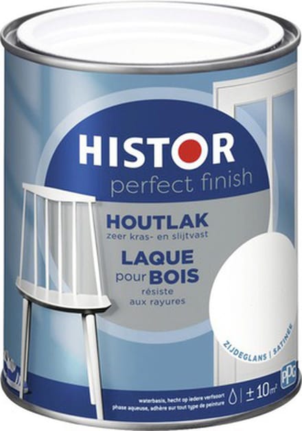Histor Perfect finish houtlak zijdeglans 750 ml