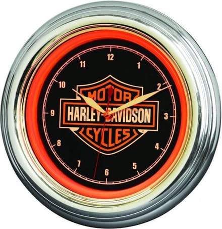 Harley-Davidson Bar & Shield LED Klok 220V