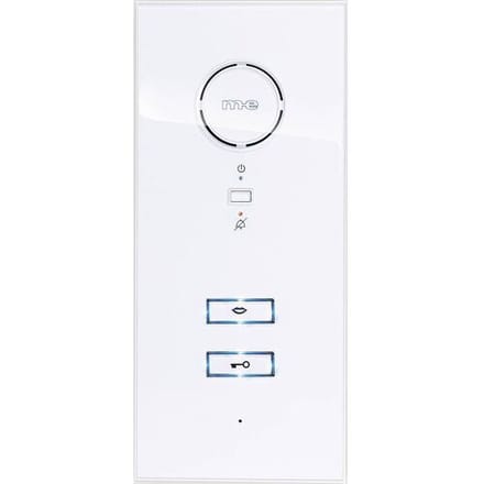 m-e modern-electronics ADV-F10 EX Vistadoor, Vistus Binnenunit voor Deurintercom Radiografisch Wit