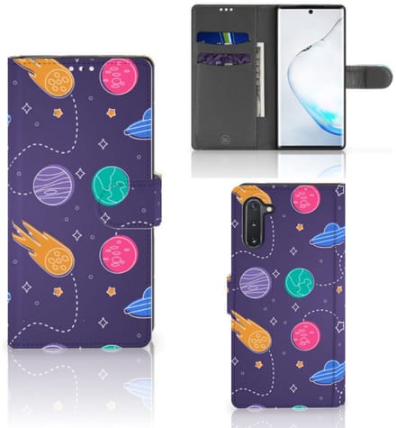 Samsung Galaxy Note 10 Wallet Case met Pasjes Space
