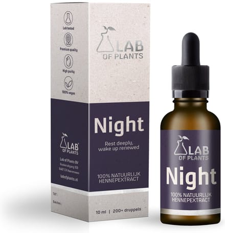 Night hennepolie - Nachtrust - Slapen - 10 ml