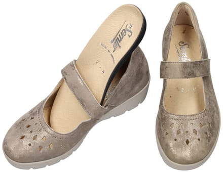 Semler -Dames - goud - ballerina's & mocassins - maat 34.5
