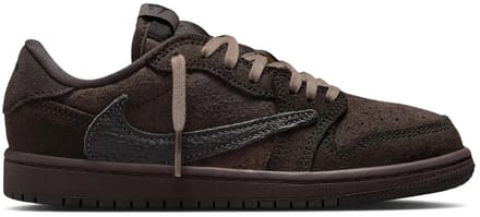 Jordan 1 Retro Low OG SP Travis Scott Velvet Brown (PS) - Kinderen