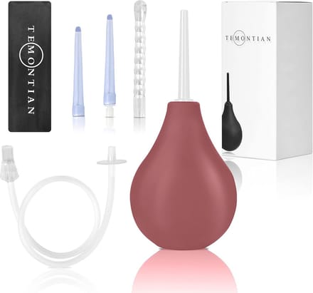 Anale douche set voor beginners - 40 cm slang met 4 sproeiers