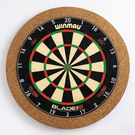 Kurk24 - Dartbord achterwand - Rond 80 cm
