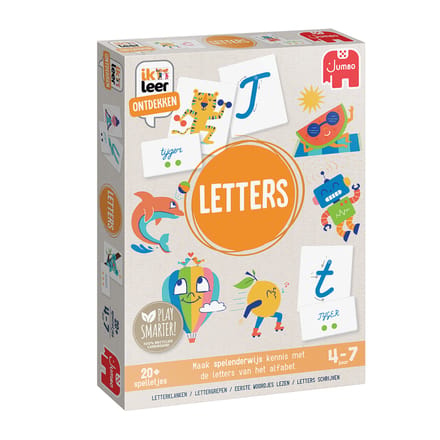 Jumbo - Ik leer ontdekken - Letters - Educatief spel - Vanaf 4 jaar