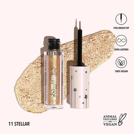 Moira Glitter Glitter Liner - 11 - Stellar - VEGAN - Korean Beauty - Eyeliner - 2.5 ml