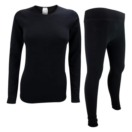 THMO - Dames thermo set lange mouw top & broek - Gezellig winterlaagje