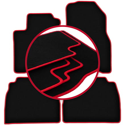 CARLUX-RED automatten voor: Mercedes ML W163 SUV (1998-2005)