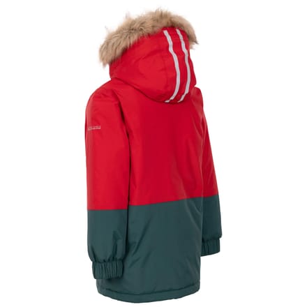 Trespass Regenjas Laytone voor kinderen (Rood)