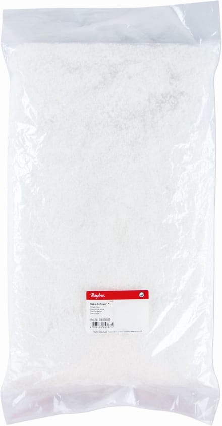 Rayher hobby materialen kunstsneeuw/nepsneeuw - 8 liter - wit