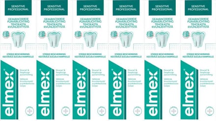 Elmex - Tandpasta Sensitive - 6 x 75 ml