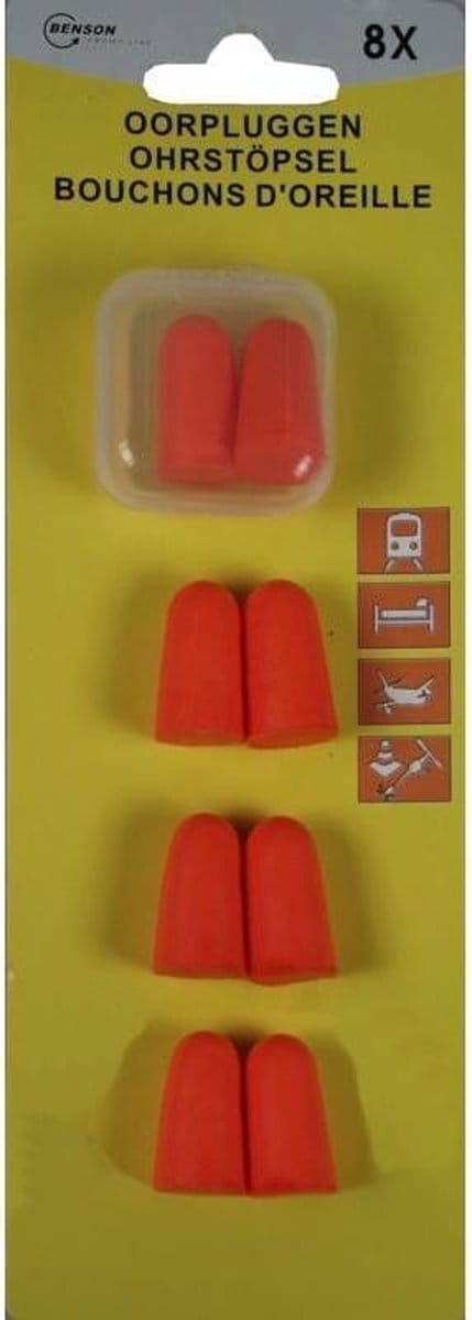 Oordoppen - Silicone oordoppen - 4 paar inclusief opbergdoosje