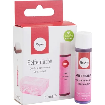 Zeepkleur10 ml - Rozig