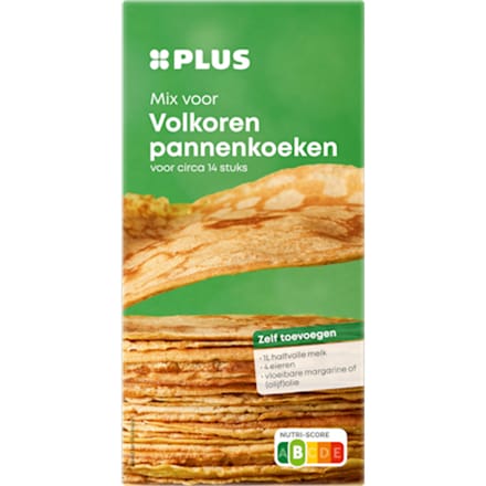 Pannenkoekmix volkoren